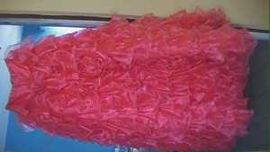 hermoso vestido de 15 a os color rosa coral oferta