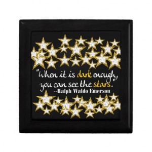 Ralph Waldo Emerson Inspirational Life Quotes Gift Jewelry Boxes