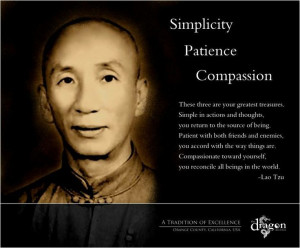simplicity #patience #compassion #ipman #laotzu