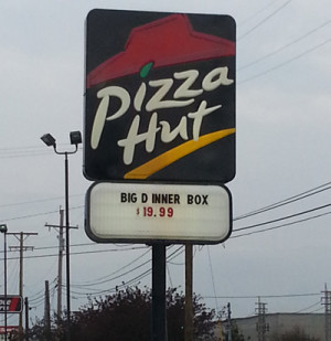 Pizza Hut Mascot