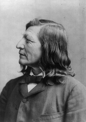 Luther Standing Bear is shown above.