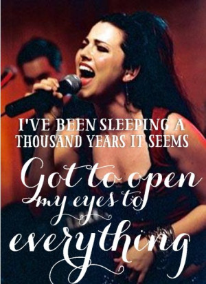 Bring Me to Life - Evanescence #lyrics by EDV