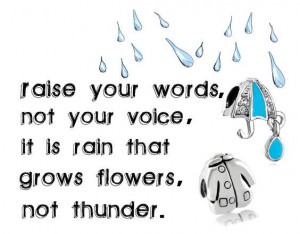 raise your words,not your voice #quotes