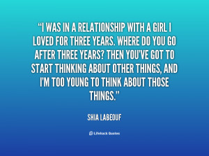 quote Shia LaBeouf i was in a relationship with a 145734 png