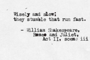 ... run fast act 2 scene 3 page 4 romeo and juliet by william shakepeare