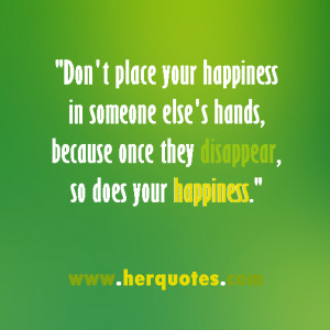 am the embodiment of happiness, whatever the situation is.