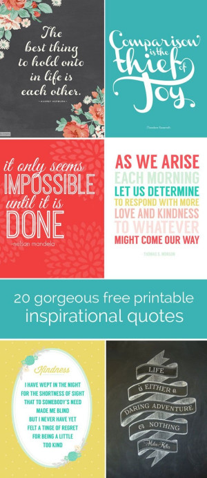 free printable quotes to print and frame | inspirational quotes ...