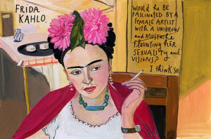 La artista mexicana, Frida Kahlo.