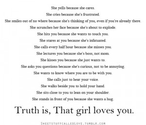 aww, girls, love, quote
