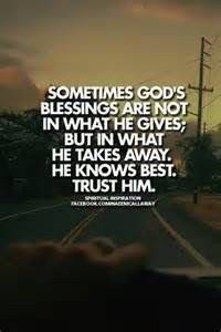 God’s blessings | Quotes & Sayings