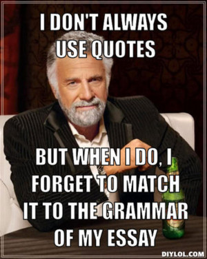 DIYLOL - I don't always use quotes But when I do, I forget to ...
