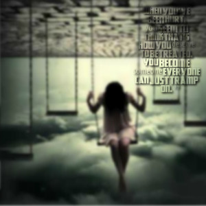 Quotes Picture: when you've been hurt, you seem to think that's how ...