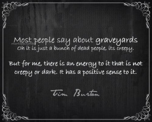 Graveyards - Tim Burton