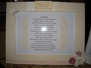 ... in Blog |Comments (0)| Email this | Tags : godmother baptism quotes