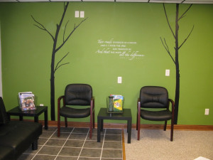chiropractic office design pictures | Laura sent us two pics. One of ...