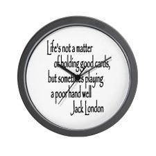 Cute Famous quotes Large Wall Clock