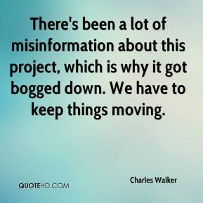 There's been a lot of misinformation about this project, which is why ...