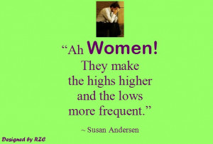 Women Quotes in English - Quotes of Susan Andersen about women making ...