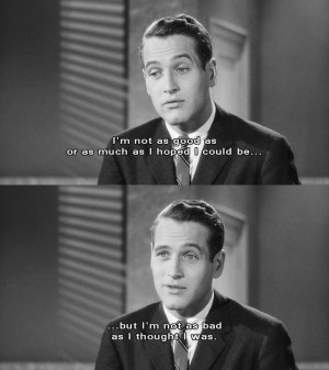 Paul Newman in The Young Philadelphians .