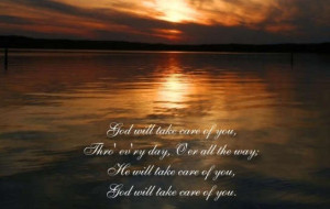 God Will Take Care of You Quotes