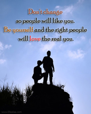 Advice Quotes-Thoughts-Be yourself-People-Real Love-Best Quotes