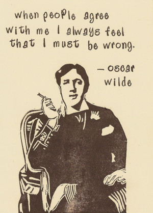 ... 30 November 1900 - five classic Oscar Wilde QuotesOscar Wilde Print