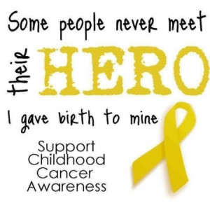 Support Childhood Cancer Awareness