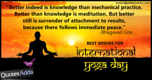Bhagavad Gita Yoga Quotes and Messages 1634 | QuotesAdda.com | Telugu ...