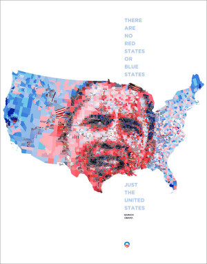 Barack Obama 2012 President Campaign: Just the United States