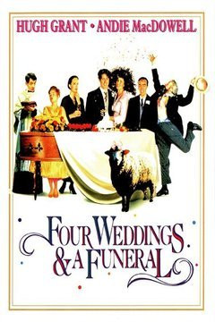 Four Weddings And A Funeral movie poster