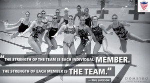 ... member. The strength of each member is the team.