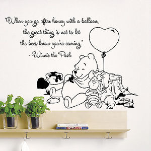 Wall-Decal-Quotes-Winnie-The-Pooh-When-You-Go-After-Honey-Vinyl ...