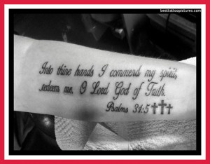 tattoos Of bible Verses About strength