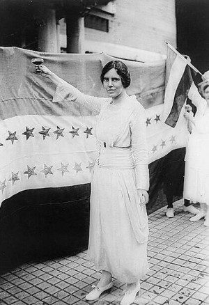 Alice Paul, Founder of the Congressional Union for Women Suffrage ...
