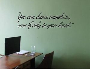 Wall-Stickers-YOU-CAN-DANCE-ANYWHERE-Quote-WORDS-PHRASES-Vinyl-Decal ...