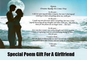 Special Poem Gift For A Girlfriend