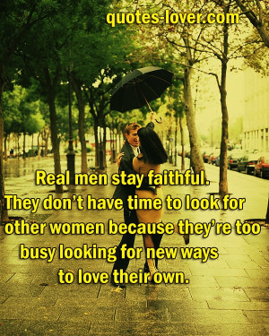 Faithful Relationship Quotes