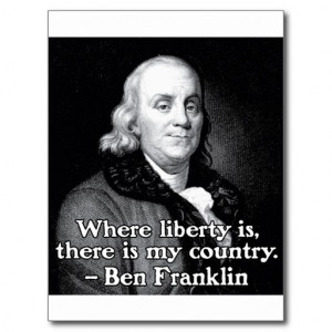 ... if. Ben Franklin Give Up Liberty . Stickers or change the print size