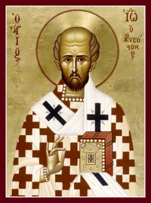 St. John Chrysostom Orthodox Icon