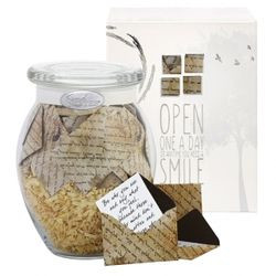 pieces jar of love quotes in mini envelopes reminders of your love jar ...