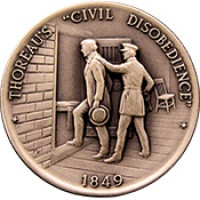 Thoreau Society civil disobedience medal