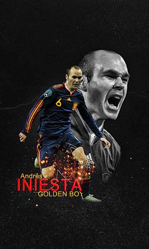 the Andres Iniesta Live Wallpapers free for Android