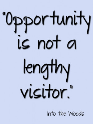 We loved doing this show at CU! #IntoTheWoods #Theatre #Quote