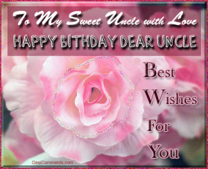 Happy Birthday Quotes for Uncle