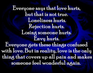 Hurt Quotes When Love Hurts