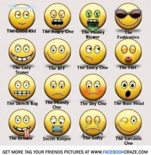 funny smiley faces