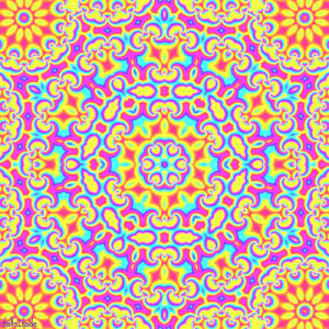 trippy psychedelic rainbow gif really freakin bright bored tonight