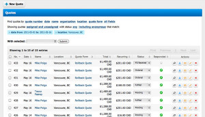 Automatically funnel leads into your CRM software