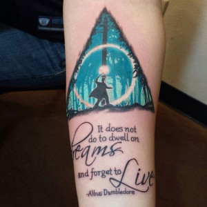 Dumbledore Quote Harry Potter Tattoo