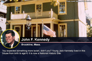 John F Kennedy Photo credit National Park Service